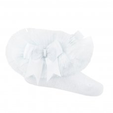 GS214-W: White Tutu Socks (NB-6 Months)